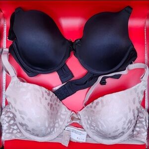 Underwire 34A women's bra set
